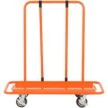 Drywall Cart 3000 LBS Panel Dolly Cart with 45.28" x 21.8" Deck and 5" Swivel Wheels Heavy-Duty Drywall Sheet Cart Handling Wall Panel