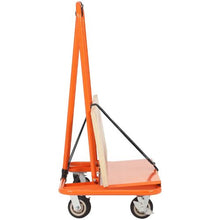 Drywall Cart 3000 LBS Panel Dolly Cart with 45.28" x 21.8" Deck and 5" Swivel Wheels Heavy-Duty Drywall Sheet Cart Handling Wall Panel