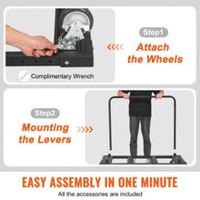 Drywall Cart 1800 LBS Panel Dolly Cart with 45.28" x 29.13" Deck and 5" Swivel Wheels Heavy-Duty Drywall Sheet Cart Handling Wall Panel