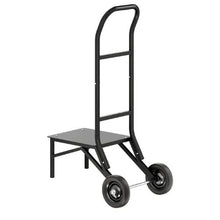 Folding Chair Rack 150 LBS Capacity Heavy-duty Chair Cart for Stacking 10 Chairs Multi-Function Metal Chair Storage Dolly with Rubber Wheels