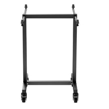 Folding Chair Rack 200 LBS Capacity Heavy-duty Metal Chair Storage Dolly with Rubber Wheels Multi-Function Chair Holder
