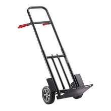 Hand Truck Heavy Duty Hand Truck Dolly with Wheels & Telescoping Handle Portable Trolley Dolly with Tie-down Strap for Moving Home