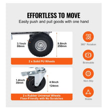 Aluminum Folding Hand Truck Heavy Duty Industrial Collapsible cart Dolly Cart with Rubber Wheels for Transport and Moving in Warehouse