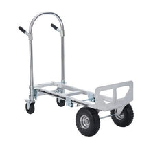 Aluminum Folding Hand Truck Heavy Duty Industrial Collapsible cart Dolly Cart with Rubber Wheels for Transport and Moving in Warehouse
