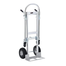 Aluminum Folding Hand Truck Heavy Duty Industrial Collapsible cart Dolly Cart with Rubber Wheels for Transport and Moving in Warehouse