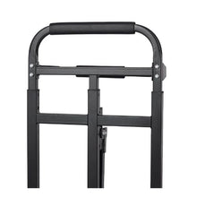 Stair Climbing Cart 460 lbs Capacity Stair Climber Hand Truck and Dolly Heavy-Duty Folding Trolley Cart with Dual Handle 6 Wheels & 2 Elastic Ropes for Home Office
