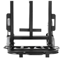 Stair Climbing Cart 460 lbs Capacity Stair Climber Hand Truck and Dolly Heavy-Duty Folding Trolley Cart with Dual Handle 6 Wheels & 2 Elastic Ropes for Home Office
