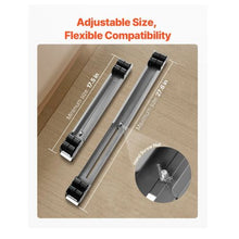Heavy Duty Appliance Rollers 330 lbs Load Capacity Furniture Dolly Mobile Roller with Adjustable Base for Washer and Dryer Gray
