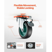 Furniture Dolly 551 lbs Load Capacity Furniture Moving Dollies with 4 TPR Silent Wheels Rectangle Multifunctional Flat Dolly for Piano Furniture