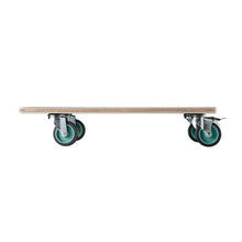 Furniture Dolly 551 lbs Load Capacity Furniture Moving Dollies with 4 TPR Silent Wheels Rectangle Multifunctional Flat Dolly for Piano Furniture