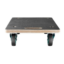 Furniture Dolly 551 lbs Load Capacity Furniture Moving Dollies with 4 TPR Silent Wheels Rectangle Multifunctional Flat Dolly for Piano Furniture