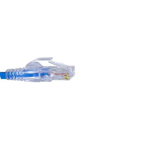 Standard Cat5e Unshielded RJ45 For Pass-through Integrated Strain Reliefs Modular Plugs S45-B001 (100pcs/6Bag)