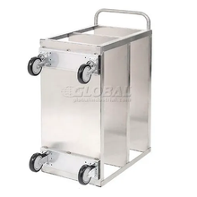 3 Shelves Stainless Steel Stock Cart Jamco Capacity, 48"L x 24"W x 35"H 1200 lb XA248U5