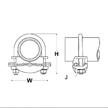 GAR1829, MECHANICAL GROUNDING CONNECTOR, CABLE TO ROD OR PIPE - GAR1829