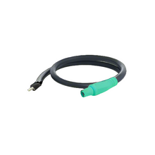 3 ft 4/0 Genflex Type W Pigtail Male/Female Cam Connector to Bare End