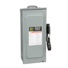 60A 240VAC 250VDC 2 Pole Heavy Duty Outdoor Safety Switch H222NRB