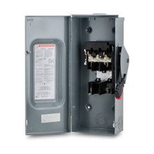 100A 240VAC 250VDC 2 Pole Heavy Duty Outdoor Safety Switch H223NRB