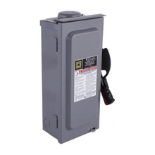100A 240VAC 250VDC 2 Pole Heavy Duty Outdoor Safety Switch H223NRB