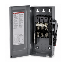 30A 240V 3 Pole Steel Heavy Duty Indoor Safety Switch H321N