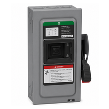 30A 240V 3 Pole Steel Heavy Duty Indoor Safety Switch H321N