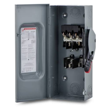 100A 240V 3 Phase Steel Heavy Duty Indoor Safety Switch H323N