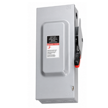 100A 240V 3 Phase Steel Heavy Duty Indoor Safety Switch H323N