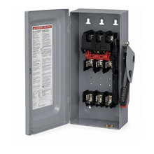 60A 600VAC 15HP  Steel Heavy Duty Indoor Safety Switch H362N