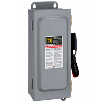 60A 600V 3 Pole Steel Surface Heavy Duty Outdoor Safety Switch H362RB