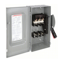 60A 3 Pole Steel Heavy Duty Indoor Safety Switch H362