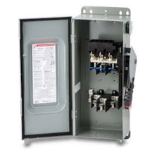 100A 600V 3 Pole Steel Heavy Duty Safety Switch H363AWK