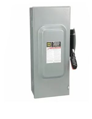 100A 30HP 600VAC Heavy Duty Safety Switch H363N
