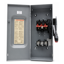 600V 100A 3 Pole NEMA 1 Steel Heavy Duty Indoor Safety Switch H363