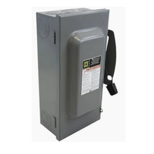 600V 100A 3 Pole NEMA 1 Steel Heavy Duty Indoor Safety Switch H363