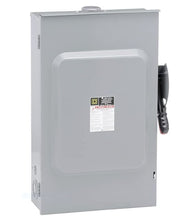 200A 600VAC NEMA Steel Heavy Duty Outdoor Safety Switch H364NRB