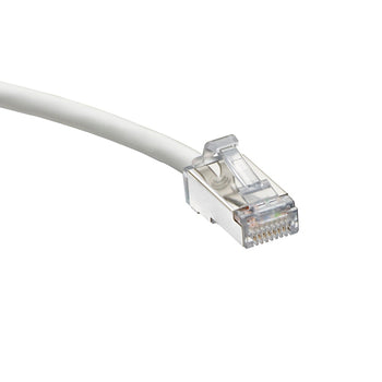 H6A10-8W Cat 6A Small Diameter High-Flex Patch Cord, 8 ft (2.4 m)