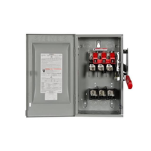 60A 600VDC 25HP 3 Pole Heavy Duty Safety Switch HF362