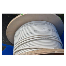 1/2" Coaxial Plenum HFAC Low Loss High Flexible Air Dielectric Feeder Cable White HFAC-12DPV 1000 ft