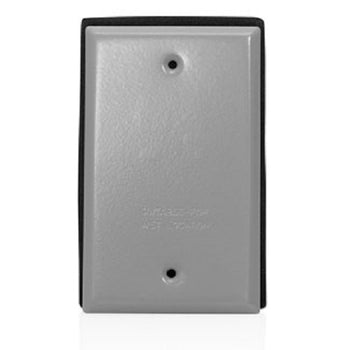 Single Gang Weatherproof Cover Gray WM1B-GY