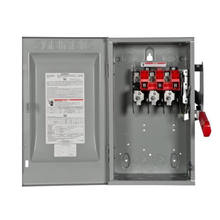 60A 480VAC 250VDC Low Voltage Circuit Protection Heavy Duty Safety Switch HNF362