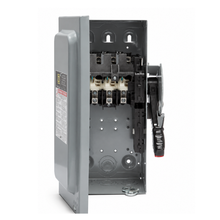 30A 600V 3 Pole Steel Heavy Duty Indoor Safety Switch HU361