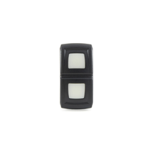 Square Black Hard Body 2 with White Lens Switch Actuator VVFAAC00-000