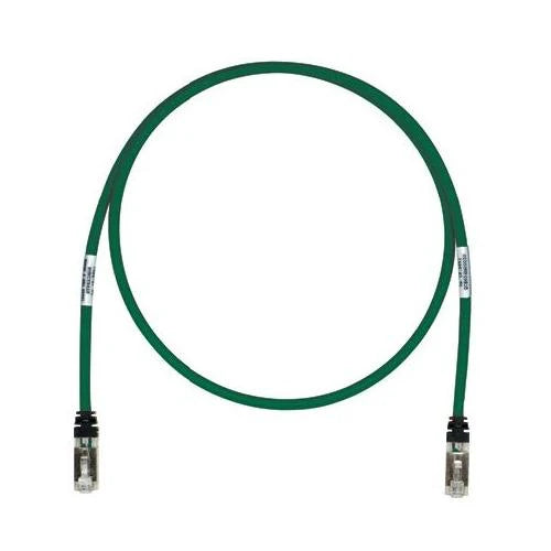 26 AWG Category 6A Shielded Patch Cord Green STP6X18GR (Pack of 10)