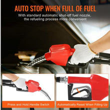 10 GPM 12V Portable Fuel Transfer Pump Kit with Auto Nozzle & Carry Case