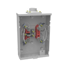 5 Terminal 1-Position 125A Ringless Meter Socket With Horn Bypass U1770-YL-TG-KK-BLG