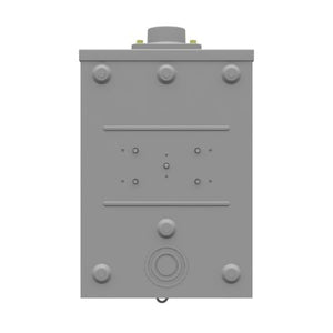 5 Terminal 1-Position 125A Ringless Meter Socket With Horn Bypass U1770-YL-TG-KK-BLG
