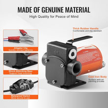 5 GPM 12V Portable Fuel Transfer Pump Only