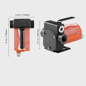 5 GPM 12V Portable Fuel Transfer Pump Only