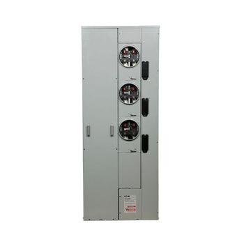 200A 120/240VAC 3-Gang Meter Pack 1MP3206RRL