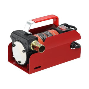 10 GPM 12V Portable Fuel Transfer Pump Kit with Auto Nozzle