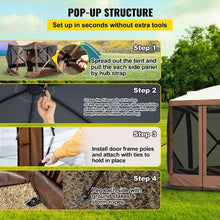 12x12FT Outdoor Camping Canopy Screen Tent